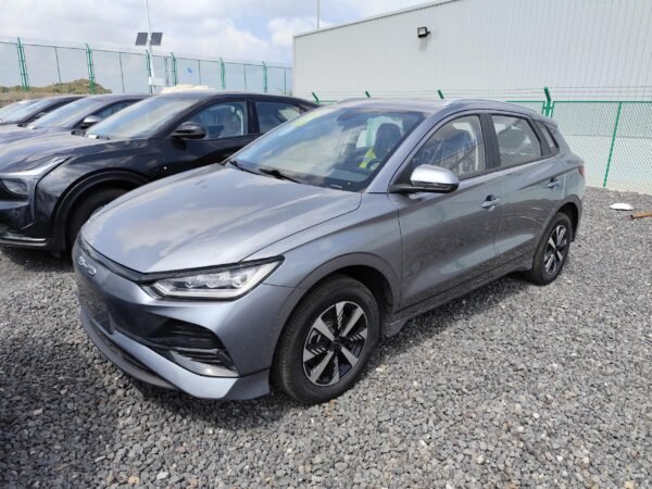 BYD E2 in Djibouti warehouse
