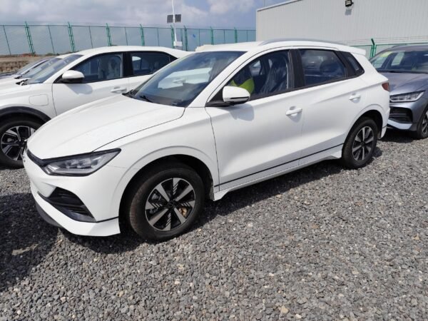 BYD E2 in Djibouti warehouse